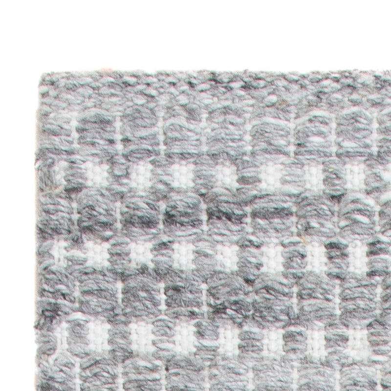 Løber Uldtæppe - 104 x 33 cm - lysegrå