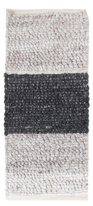 Uldtæppe - 65 x 32 cm - flerfarvet
