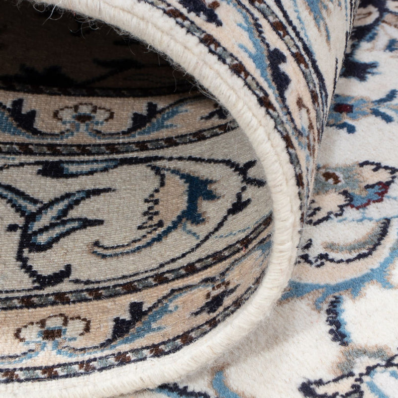Orientalsk tæppe - Nain - Indus - 232 x 157 cm - creme