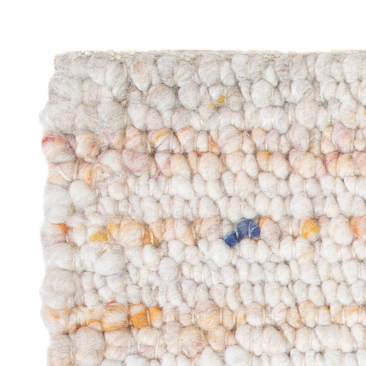 Uldtæppe firkantet  - 35 x 32 cm - flerfarvet