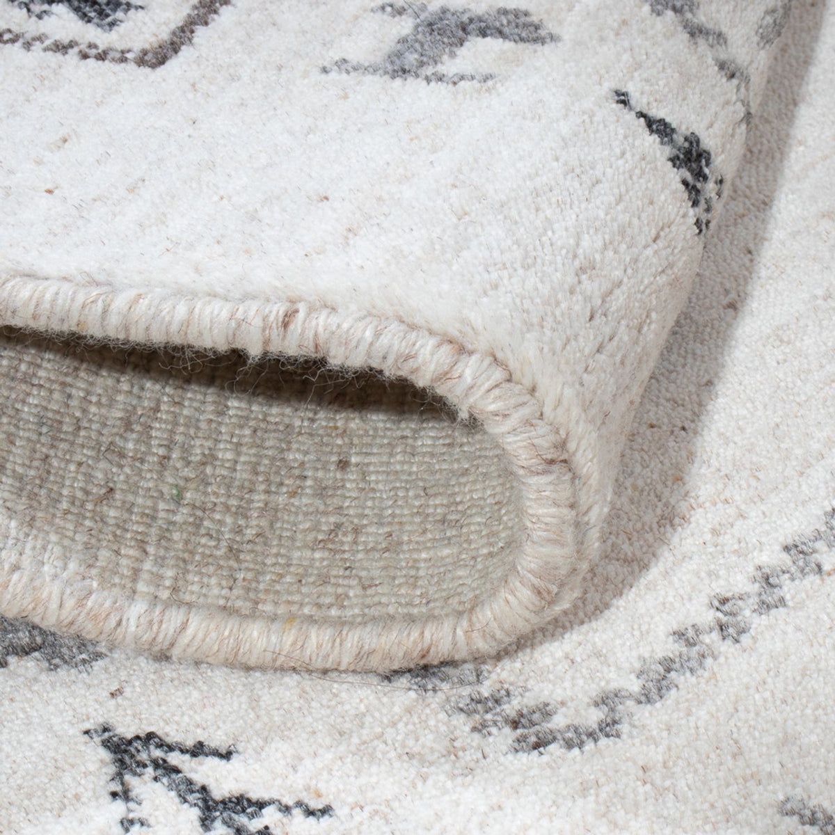 Gabbeh-tæppe - Indus - 90 x 60 cm - beige