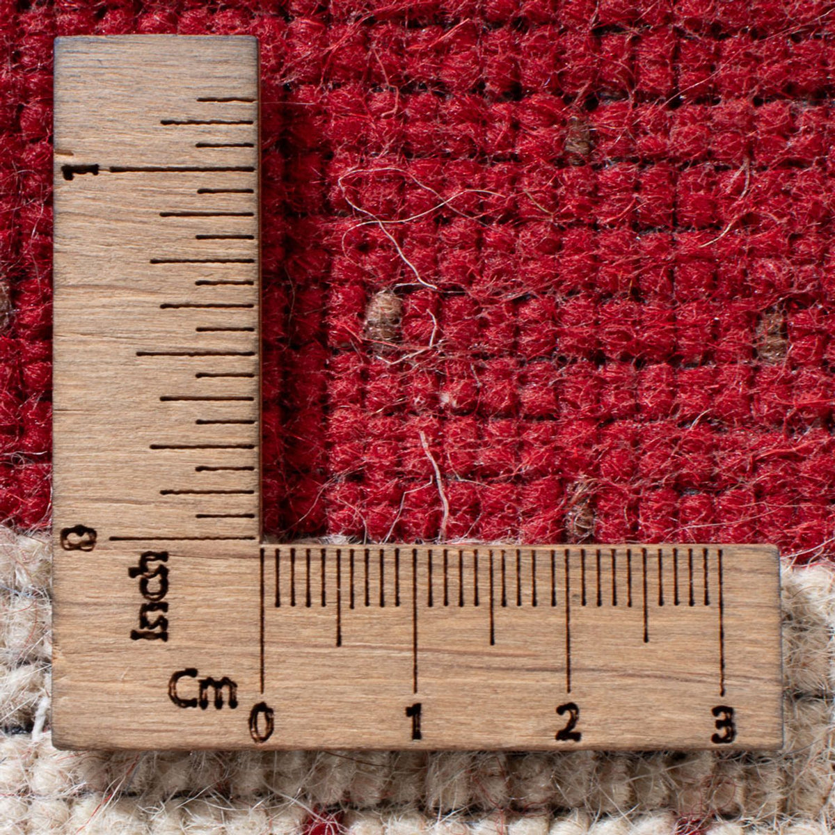 Gabbeh Tæppe - Loribaft Softy - 90 x 60 cm - rød