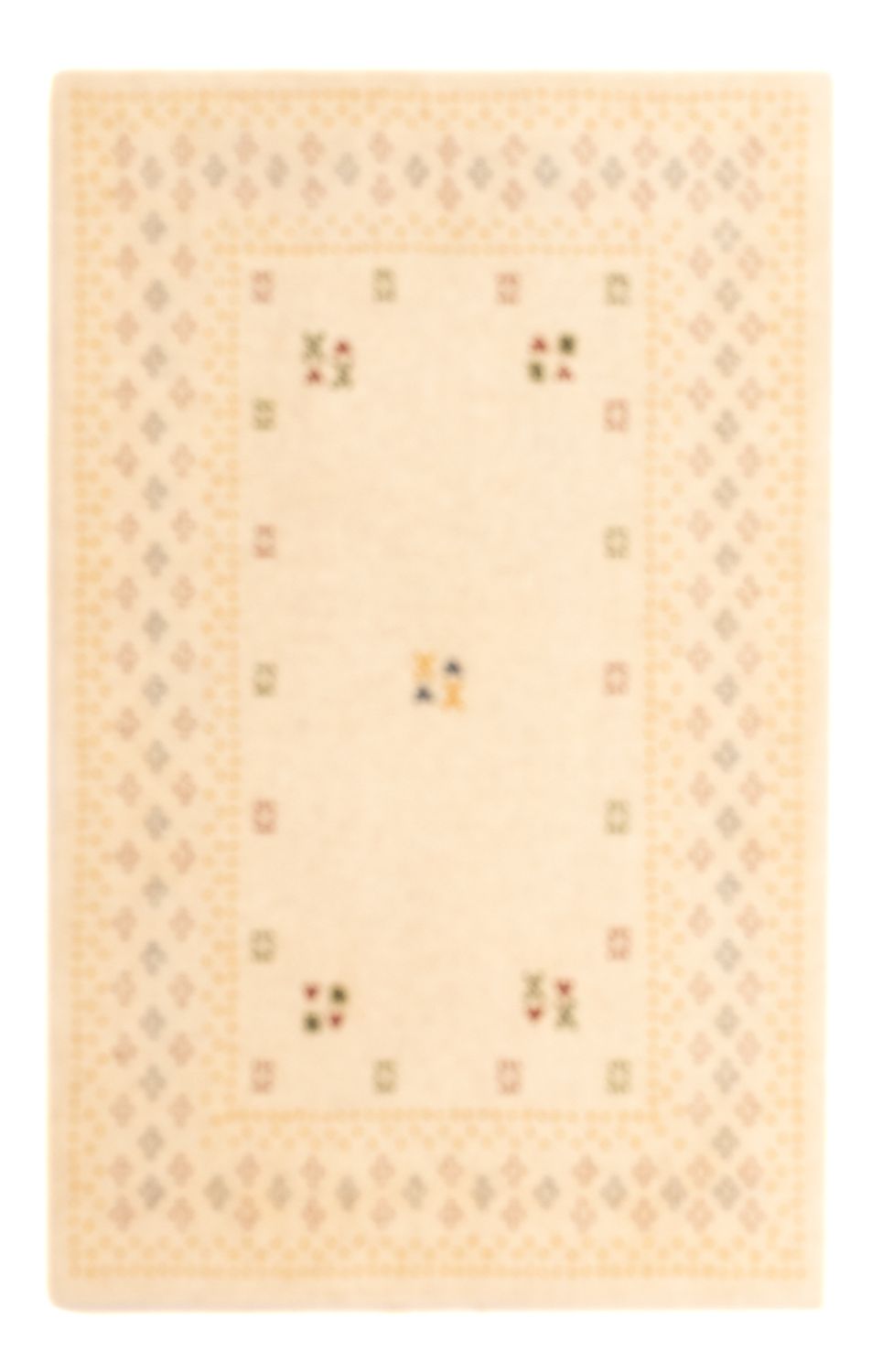 Gabbeh Tæppe - Loribaft Softy - 90 x 60 cm - beige