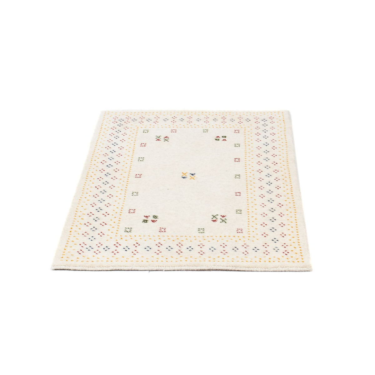 Gabbeh Tæppe - Loribaft Softy - 90 x 60 cm - beige