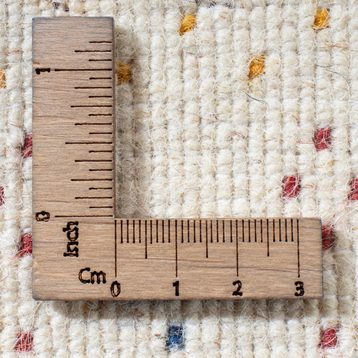 Gabbeh Tæppe - Loribaft Softy - 90 x 60 cm - beige