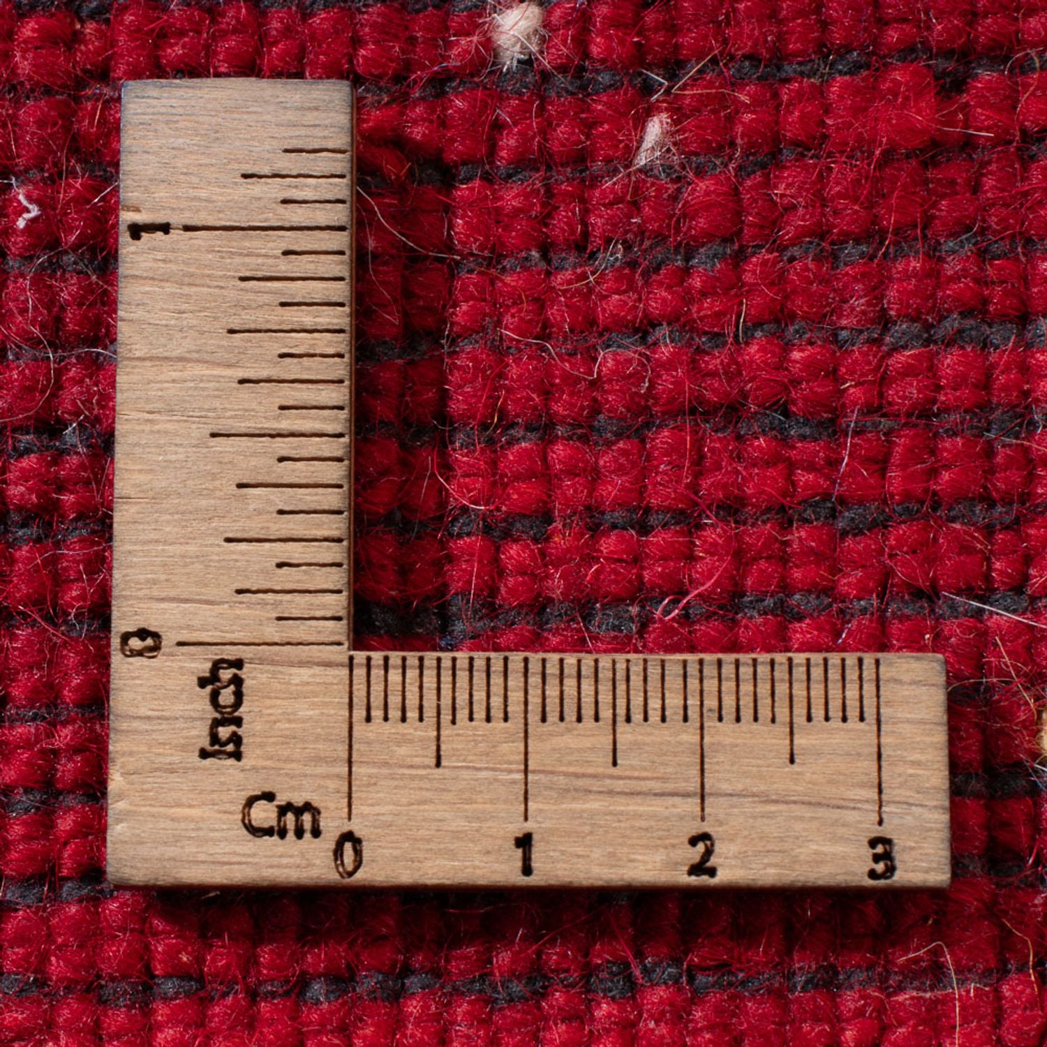 Gabbeh Tæppe - Loribaft Softy - 90 x 60 cm - rød