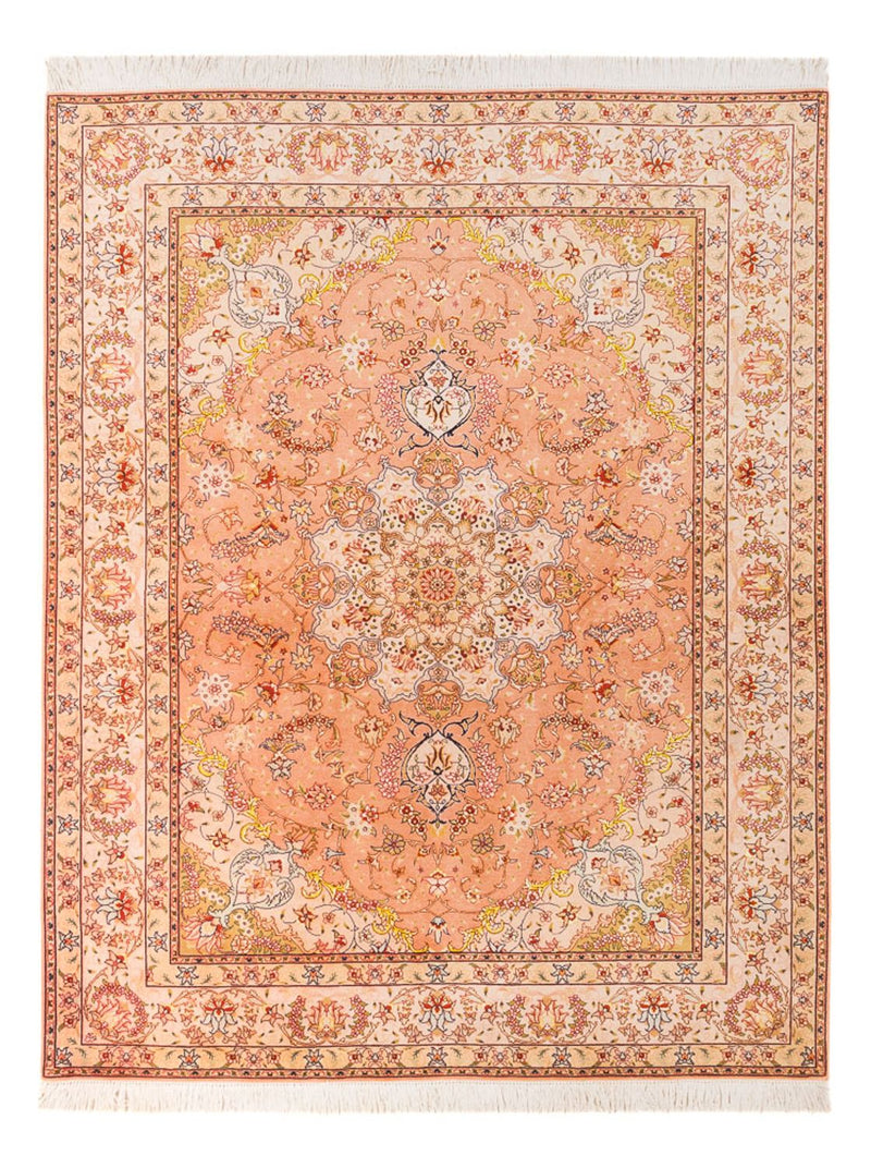 Persisk tæppe - Tabriz - Royal - 200 x 150 cm - laks