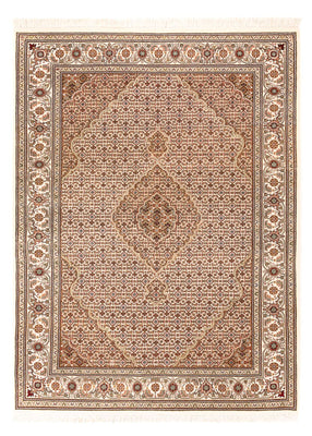 Orientalsk tæppe - Tabriz - 200 x 150 cm - mørk beige