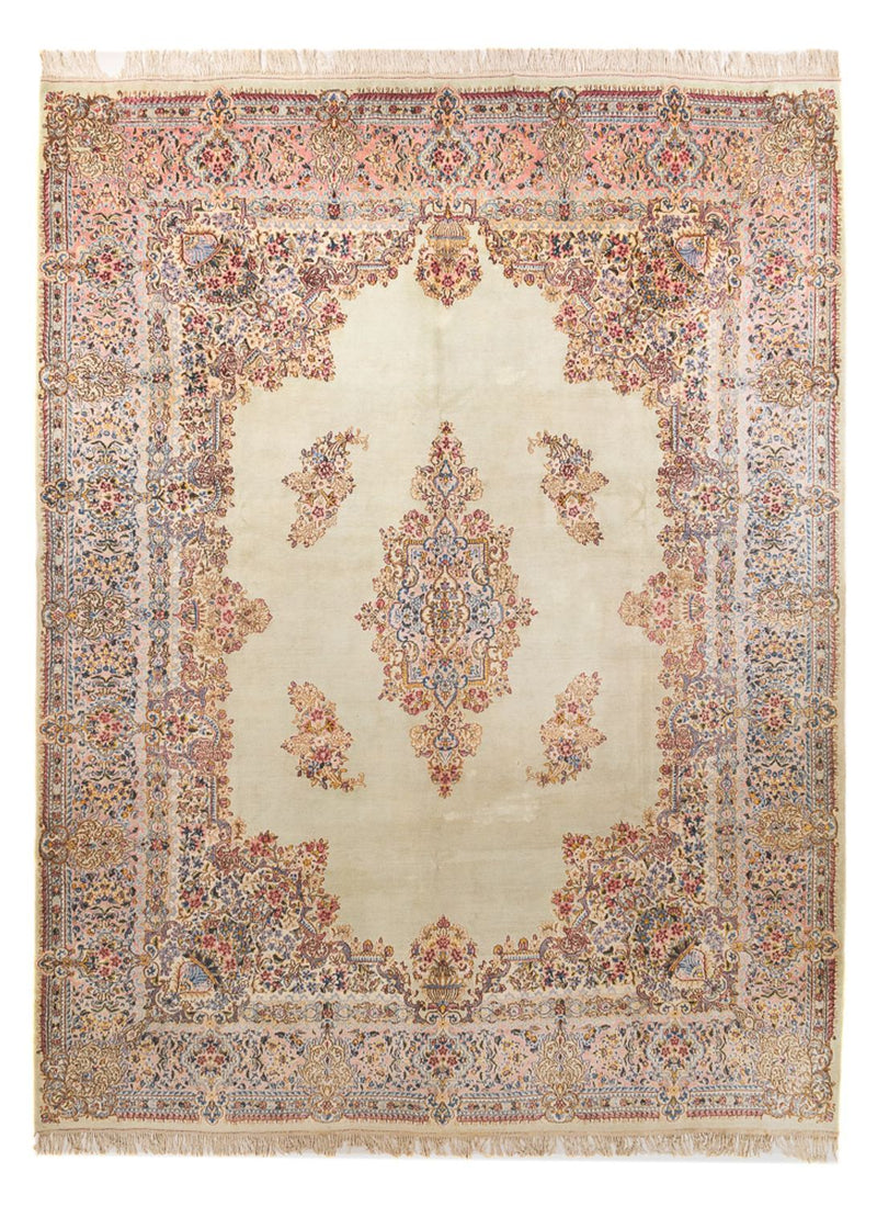 Orientalsk tæppe - 400 x 300 cm - sand