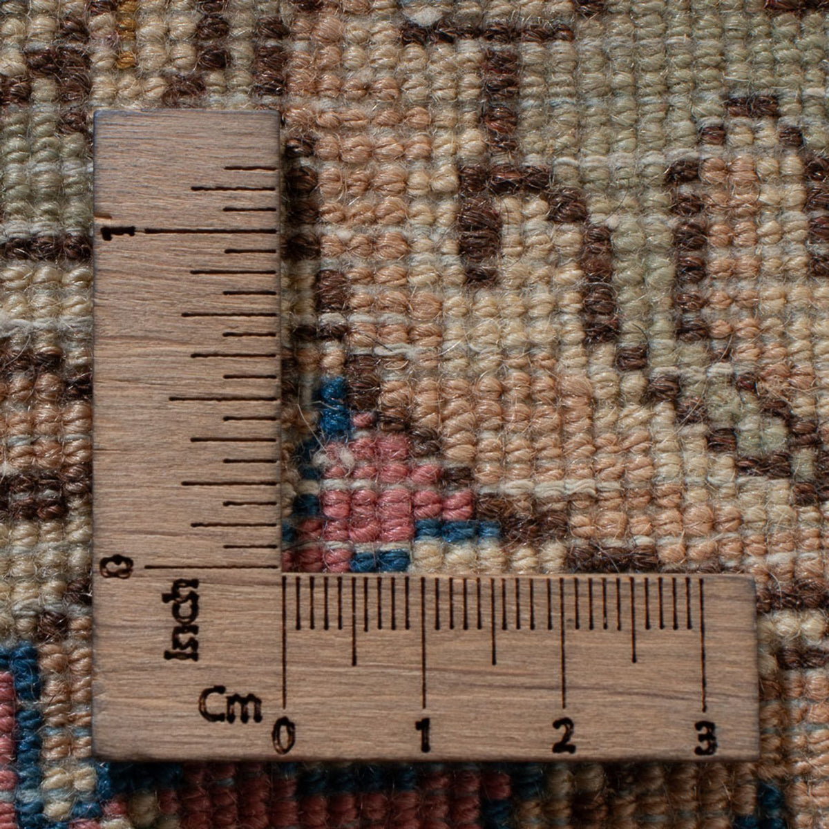 Orientalsk tæppe - 400 x 300 cm - sand