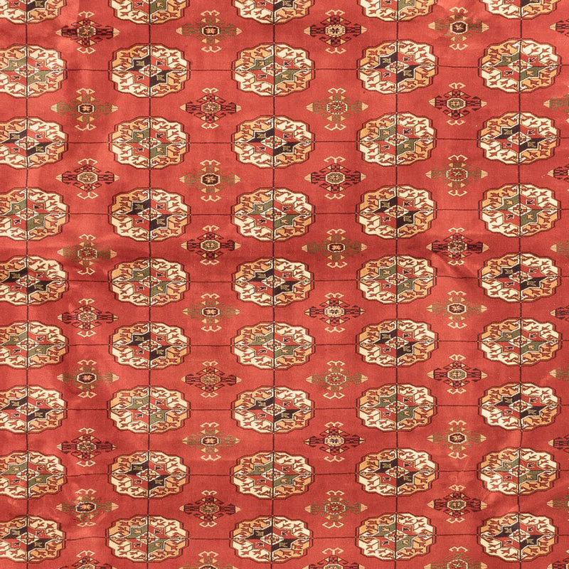 Afghansk tæppe - Bukhara - 410 x 300 cm - lysrød