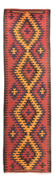 Antikt kilim Tæppe 423x140cm