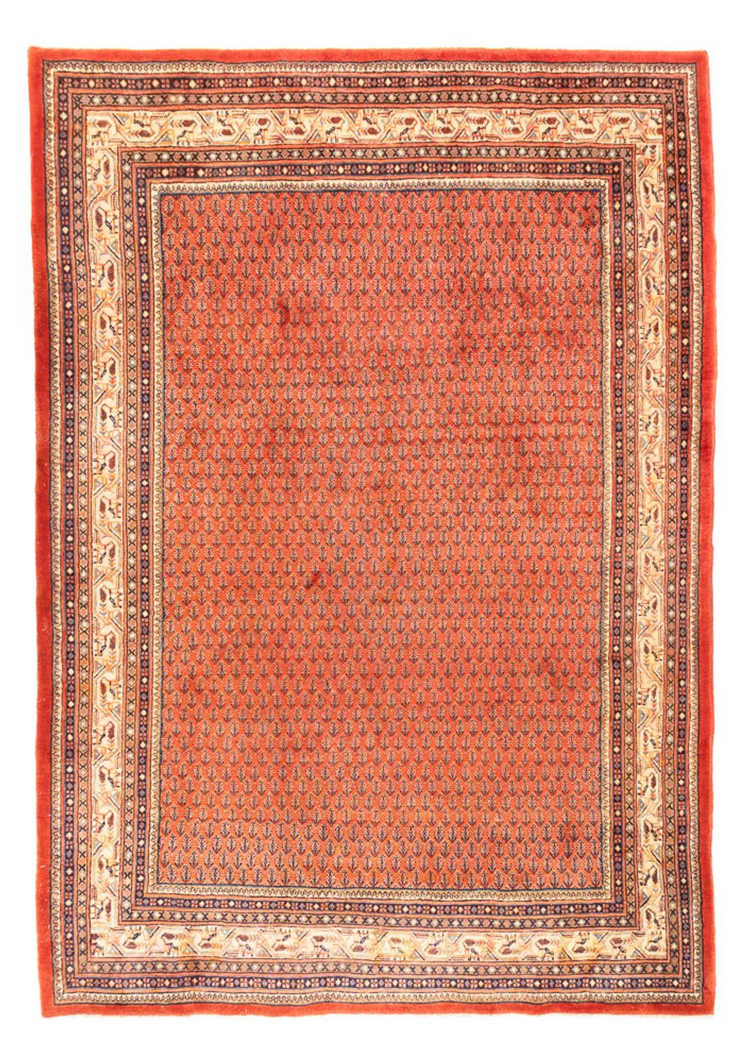Persisk tæppe - Mir - 325 x 225 cm - lysrød