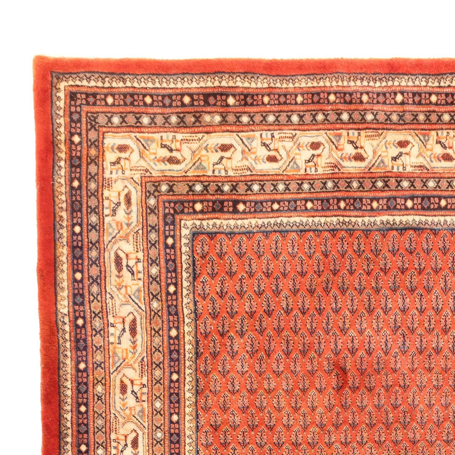 Persisk tæppe - Mir - 325 x 225 cm - lysrød