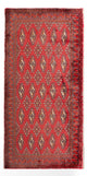 Turkaman-tæppe 60x130cm - Persisk tæppe
