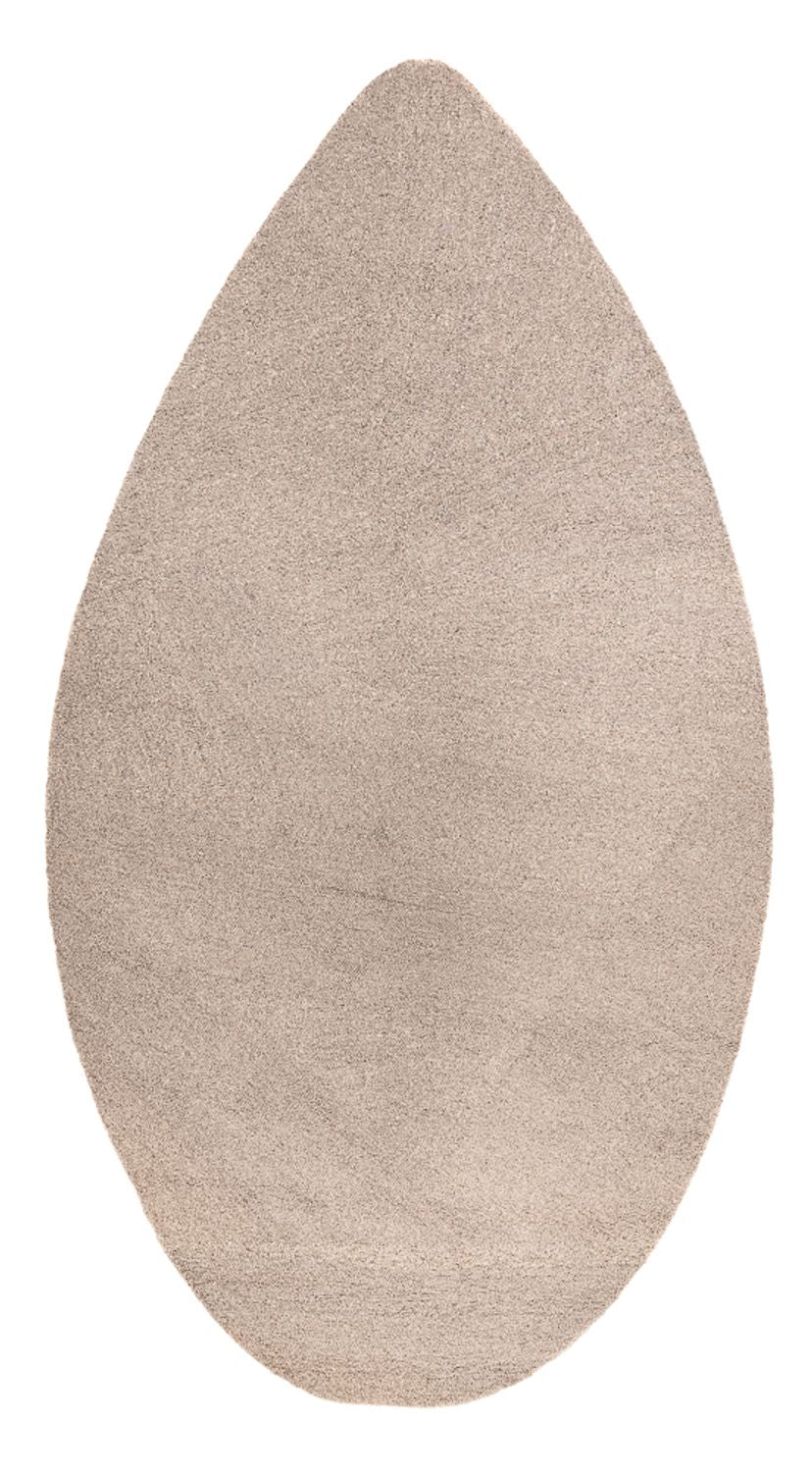 Løber Uldtæppe - 290 x 155 cm - lysegrå