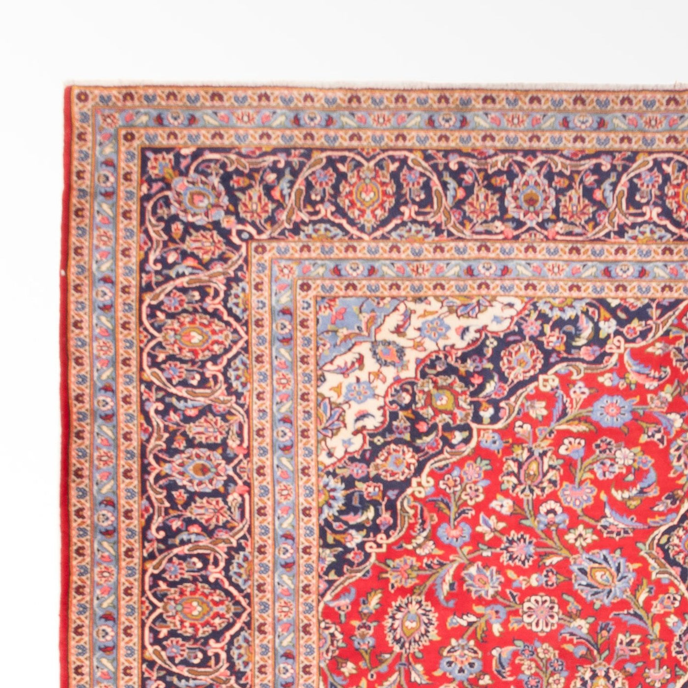 Kashan Tæppe 355x265cm - Persisk tæppe