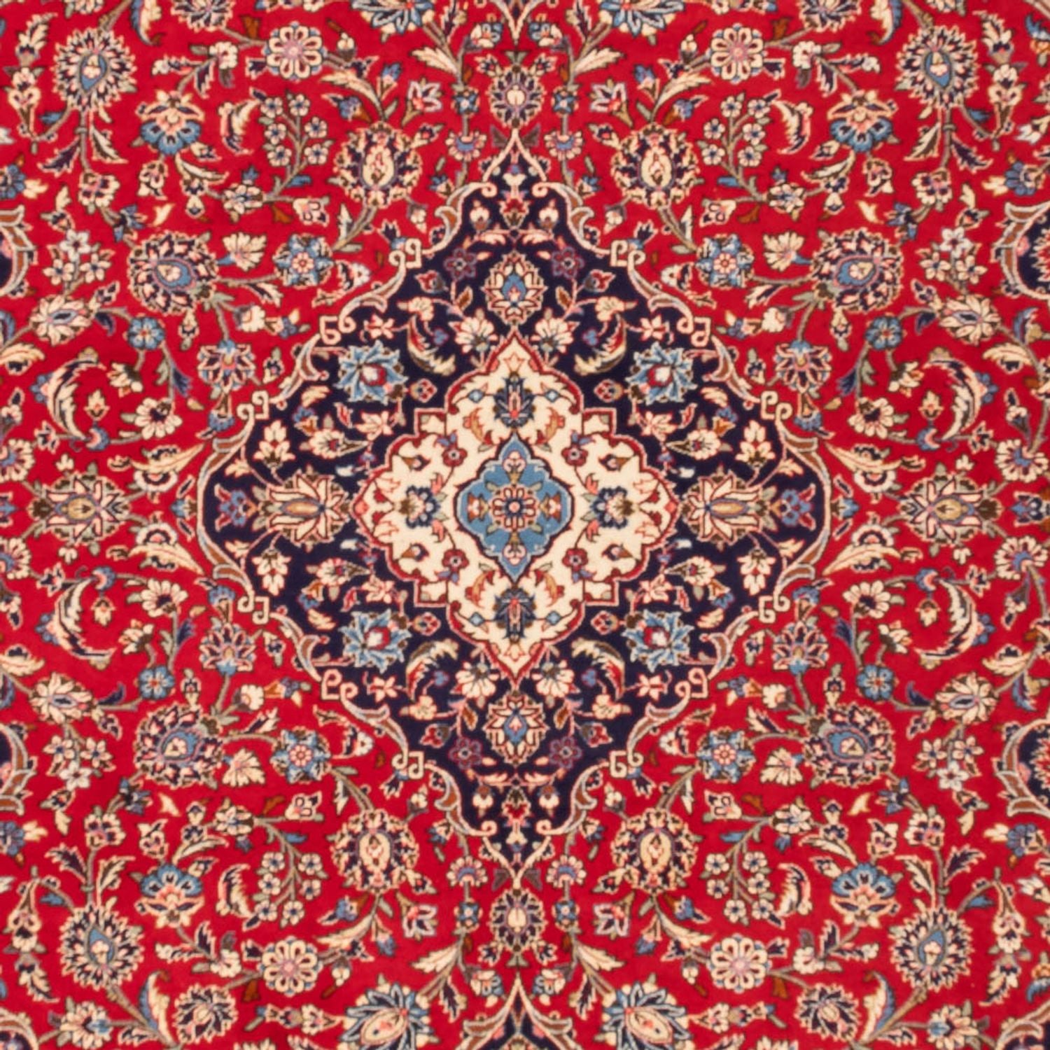Persisk tæppe - Keshan - 355 x 255 cm - rød
