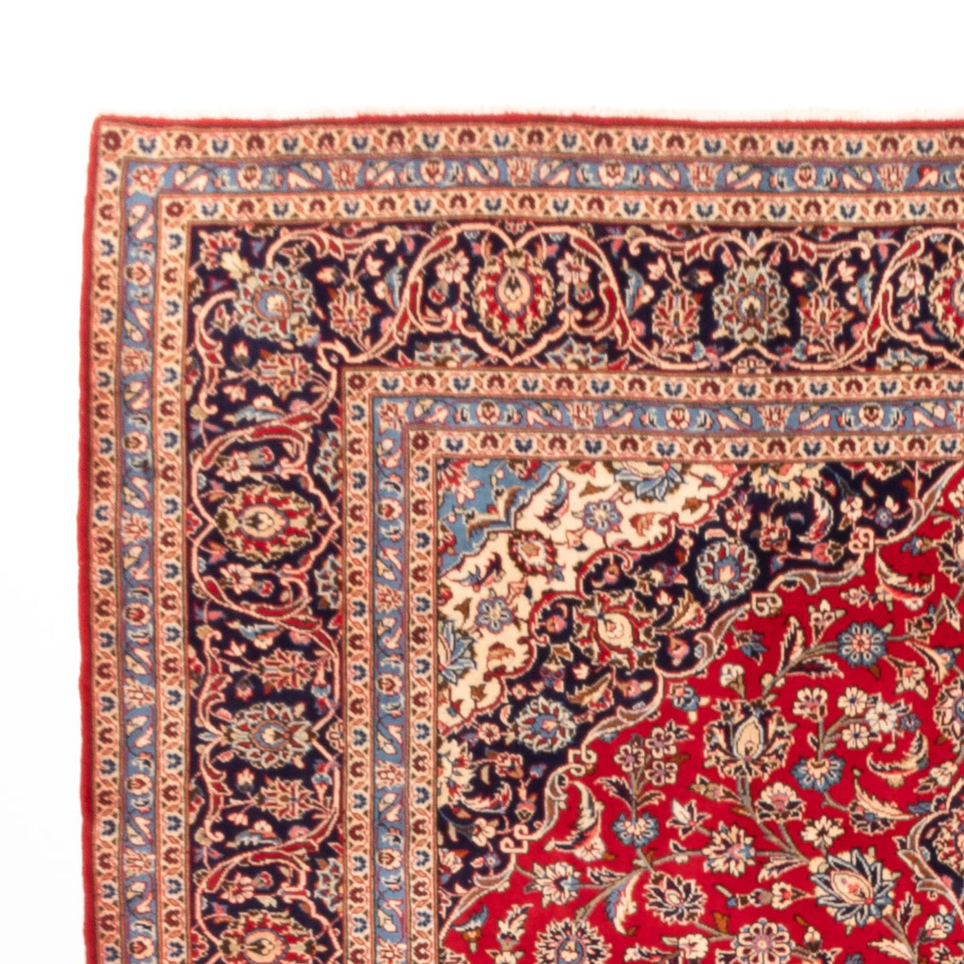 Kashan Tæppe 352x250cm - Persisk tæppe