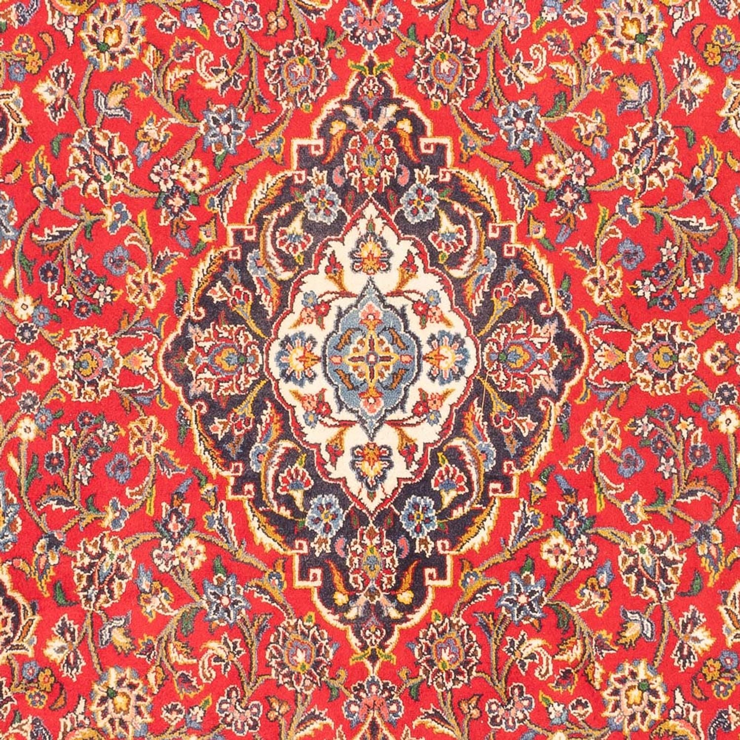Persisk tæppe - Keshan - 300 x 200 cm - rød