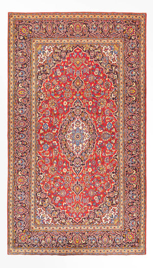 Persisk tæppe - Keshan - 325 x 210 cm - rød