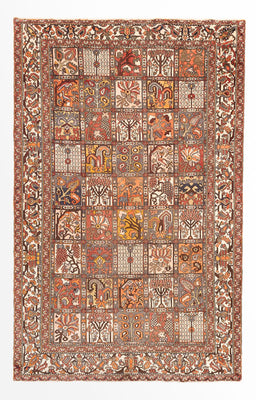 Persisk tæppe - Nomadisk - 302 x 210 cm - mørk beige