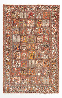 Persisk tæppe - Nomadisk - 302 x 210 cm - mørk beige