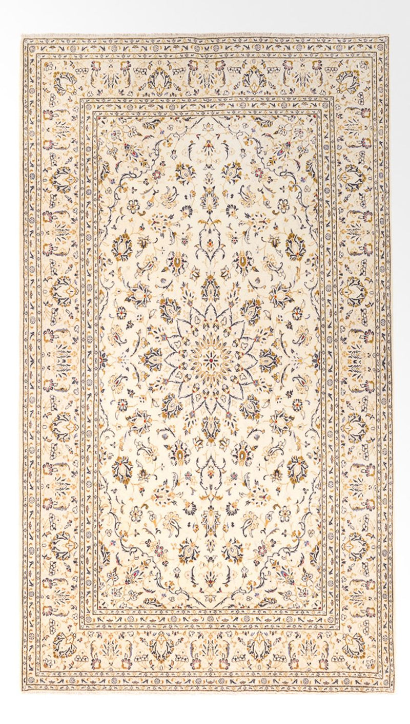 Persisk tæppe - Keshan - 290 x 197 cm - creme