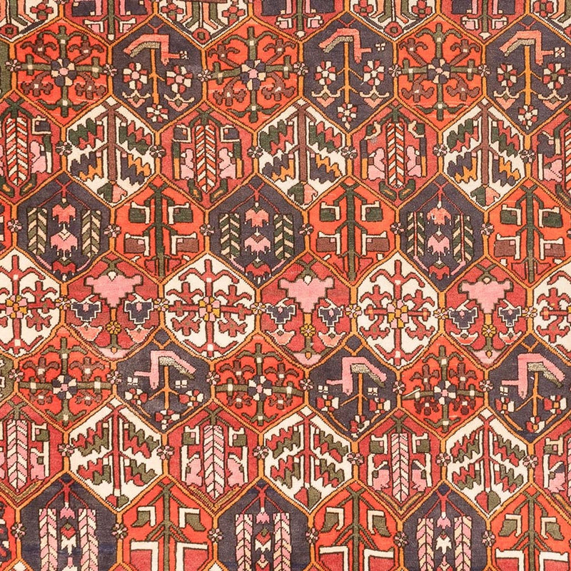 Persisk tæppe - Nomadisk - 310 x 210 cm - terrakotta