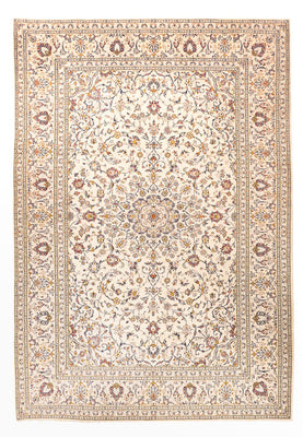 Persisk tæppe - Keshan - 300 x 204 cm - beige
