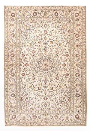 Persisk tæppe - Keshan - 300 x 204 cm - beige
