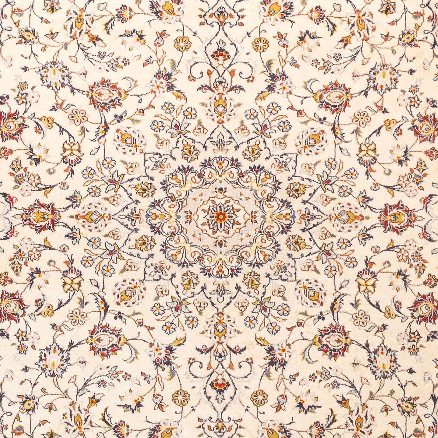 Persisk tæppe - Keshan - 300 x 204 cm - beige