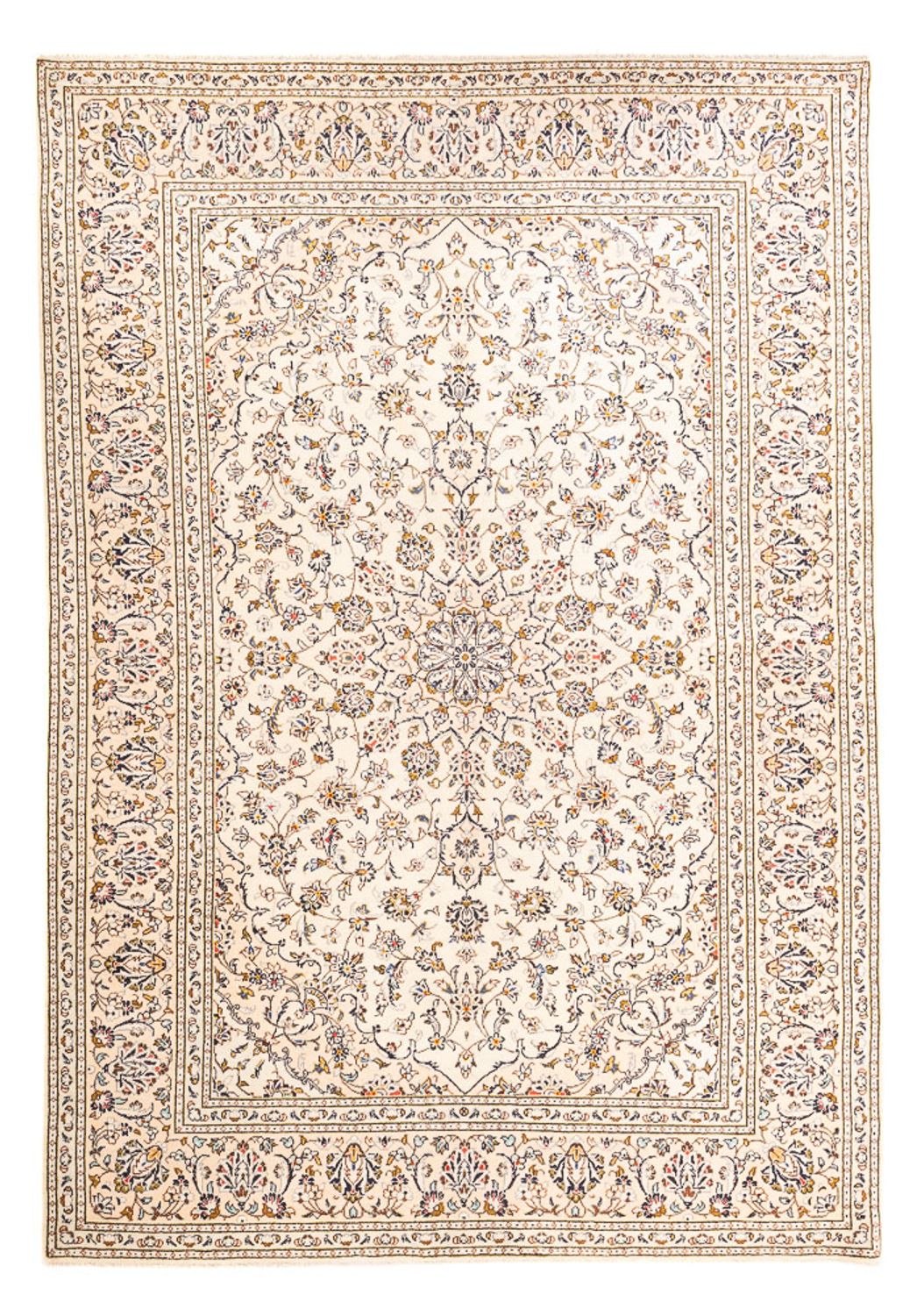 Persisk tæppe - Keshan - 290 x 195 cm - beige