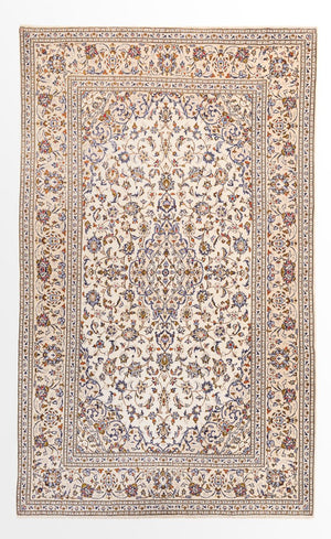 Persisk tæppe - Keshan - 305 x 200 cm - beige