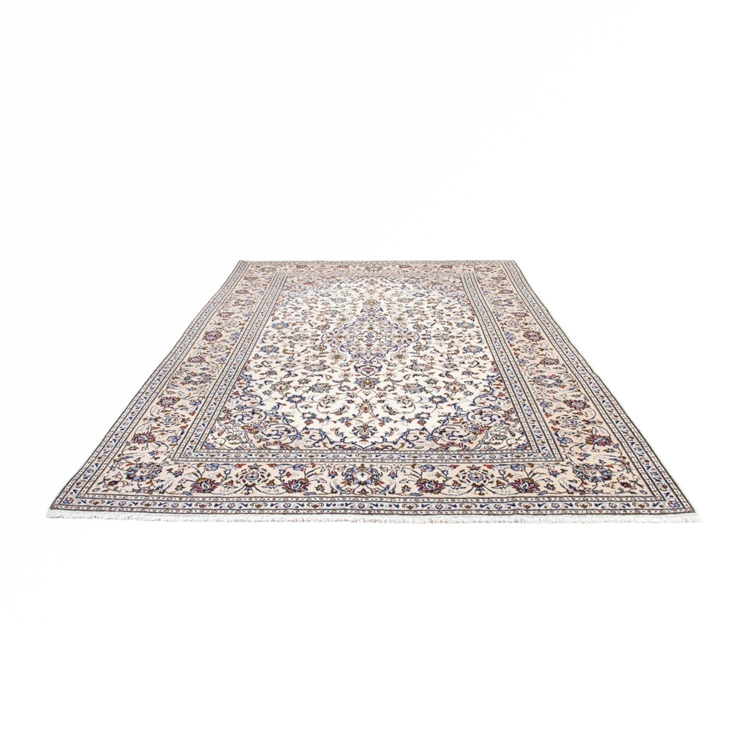 Persisk tæppe - Keshan - 305 x 200 cm - beige