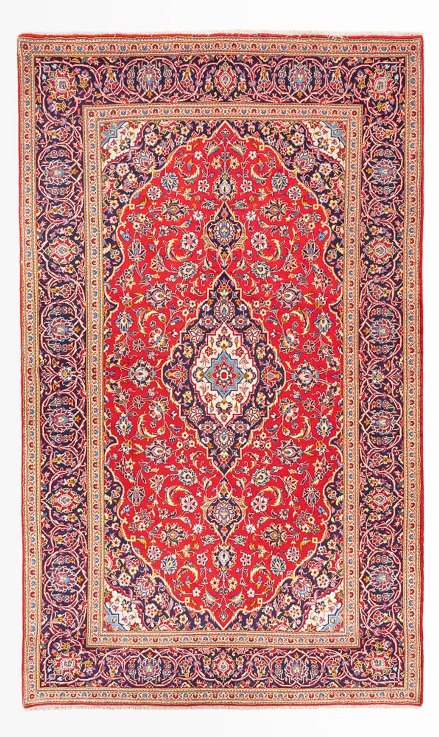 Persisk tæppe - Keshan - 307 x 210 cm - rød
