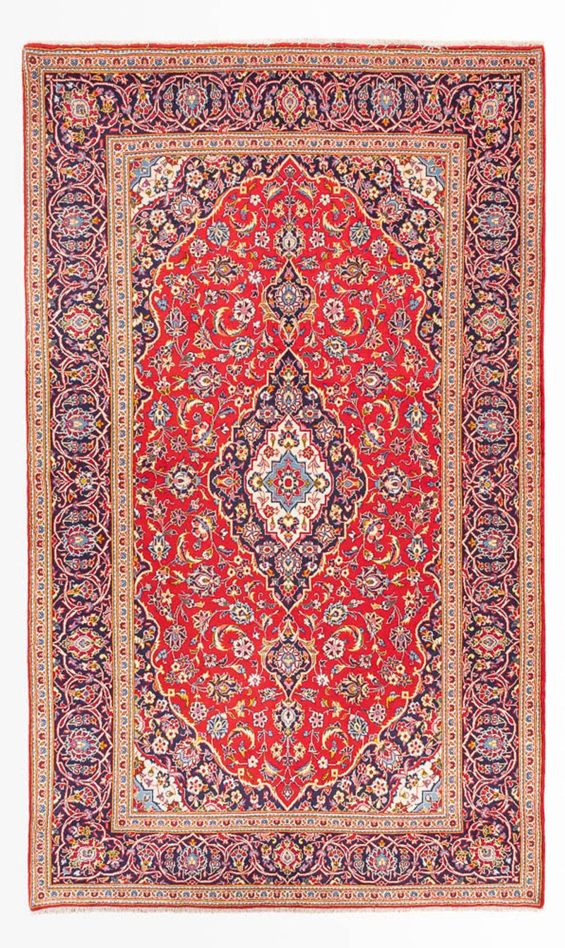 Persisk tæppe - Keshan - 307 x 210 cm - rød