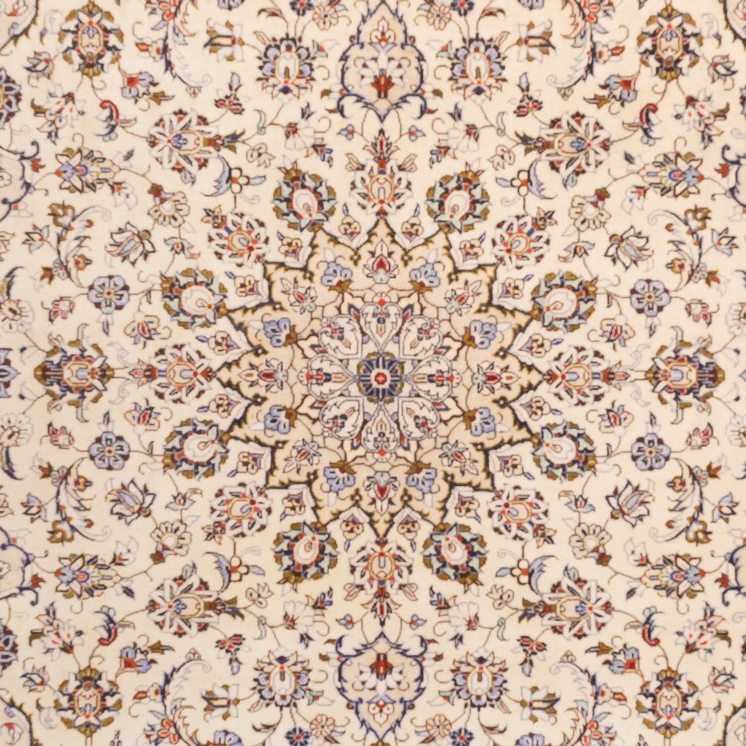 Persisk tæppe - Keshan - 355 x 245 cm - beige