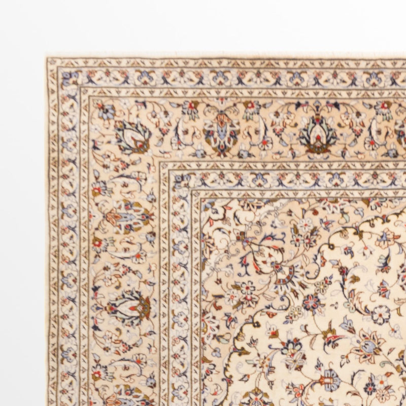 Persisk tæppe - Keshan - 355 x 245 cm - beige