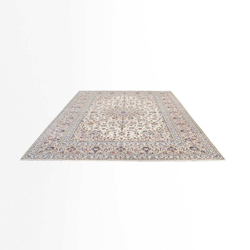 Persisk tæppe - Keshan - 355 x 245 cm - beige