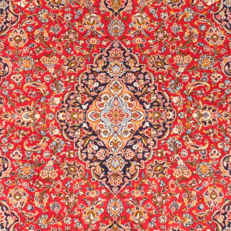 Persisk tæppe - Keshan - 353 x 245 cm - rød