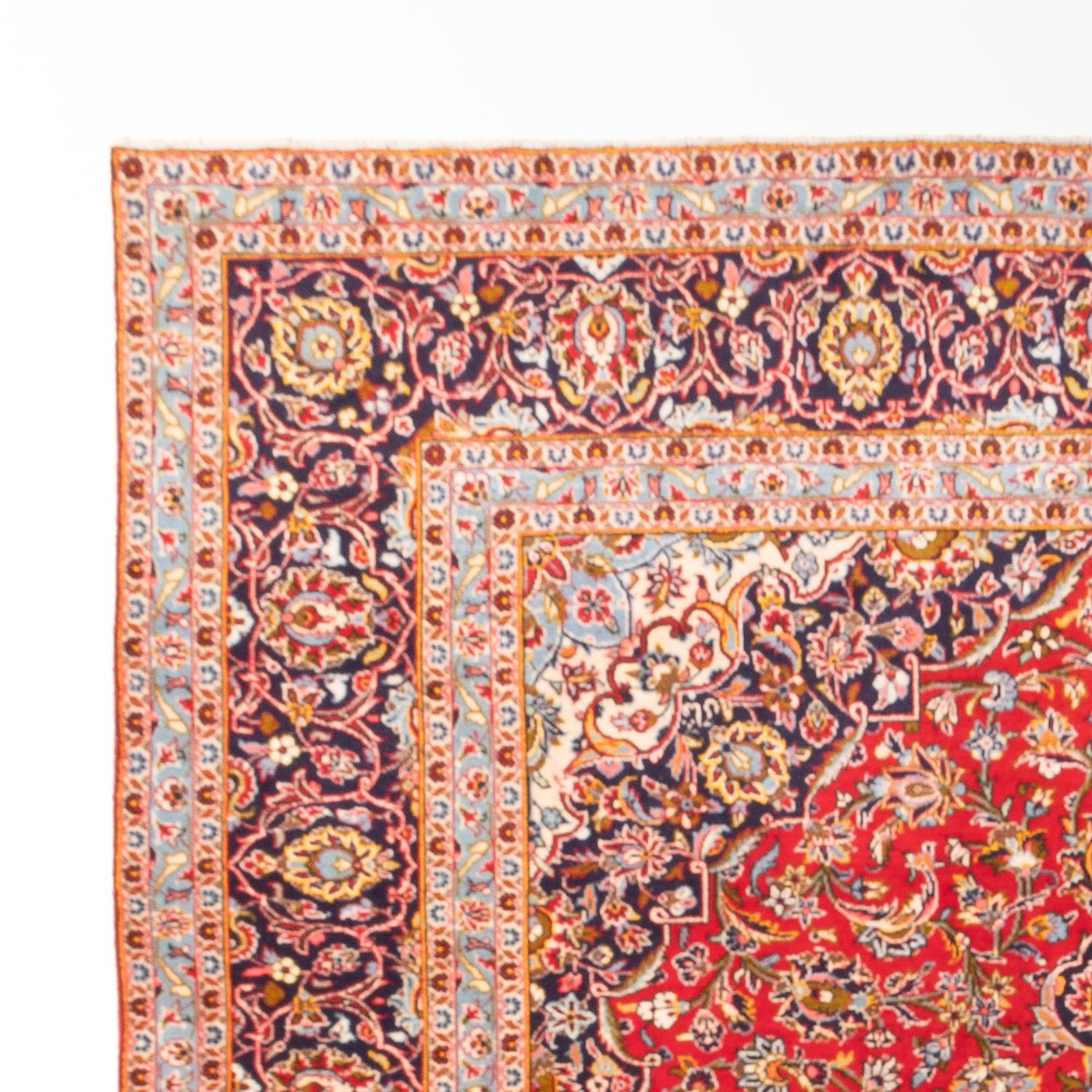 Kashan Tæppe 353x245cm - Persisk tæppe