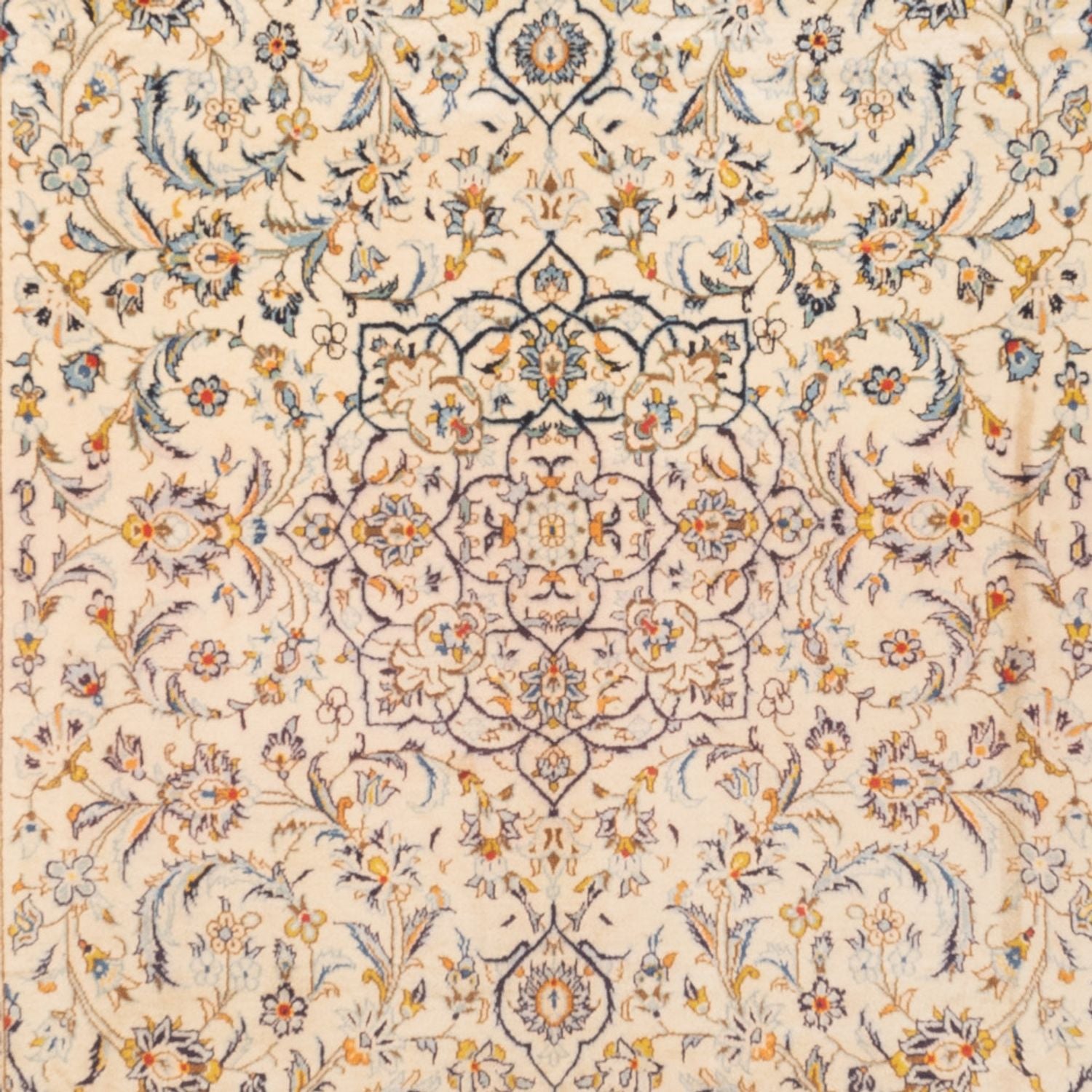 Persisk tæppe - Keshan - 345 x 220 cm - beige