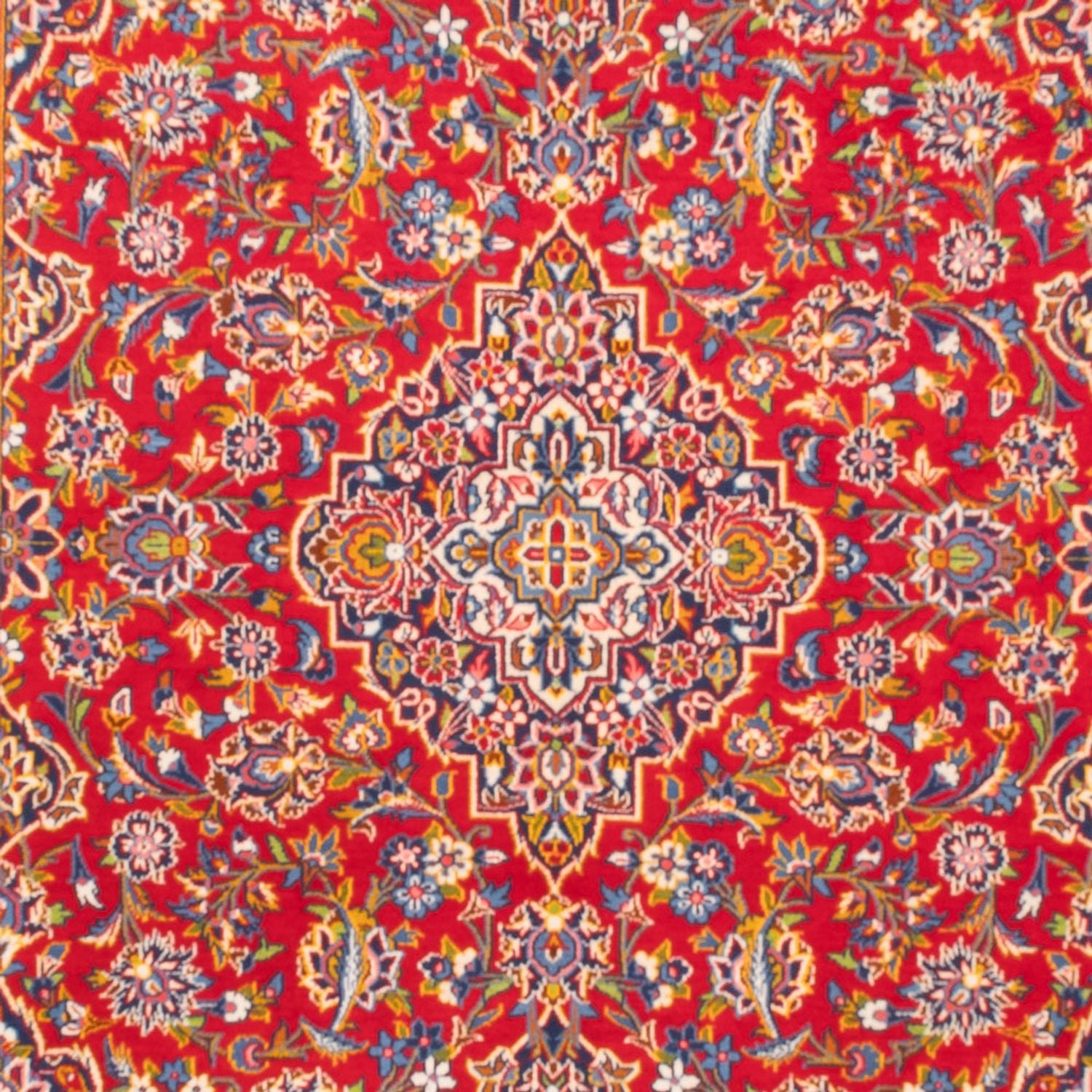 Persisk tæppe - Keshan - 345 x 227 cm - rød