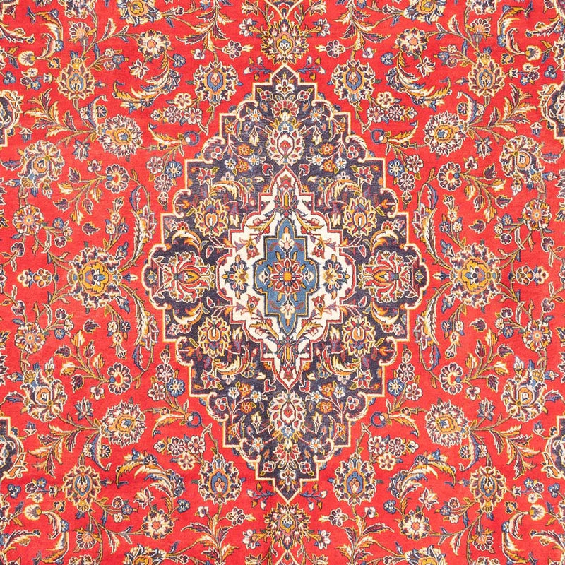 Persisk tæppe - Keshan - 350 x 248 cm - rød