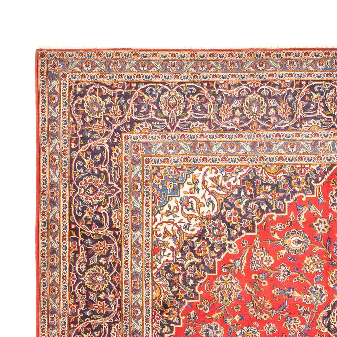 Kashan Tæppe 350x248cm - Persisk tæppe