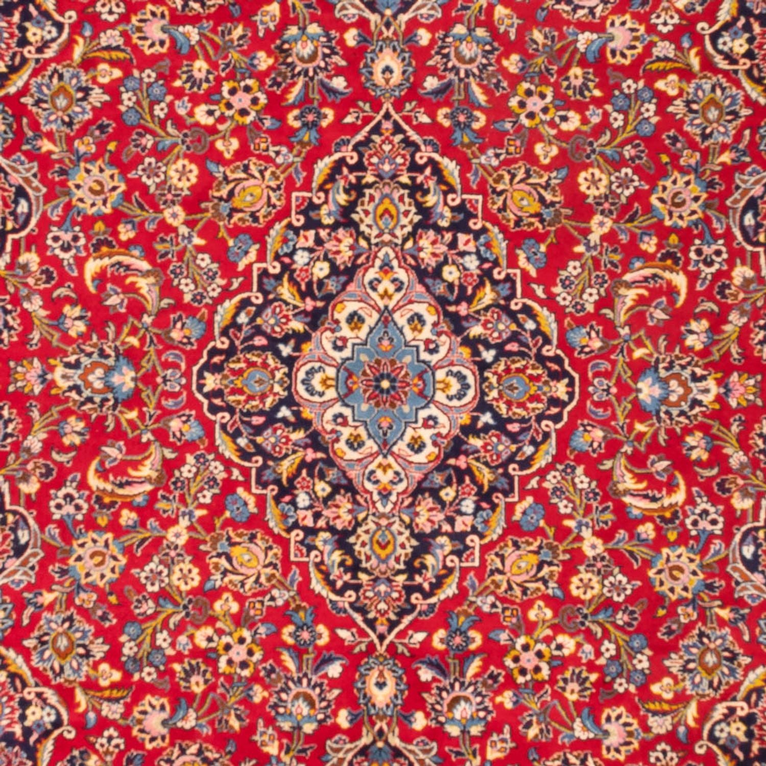 Persisk tæppe - Keshan - 362 x 253 cm - rød