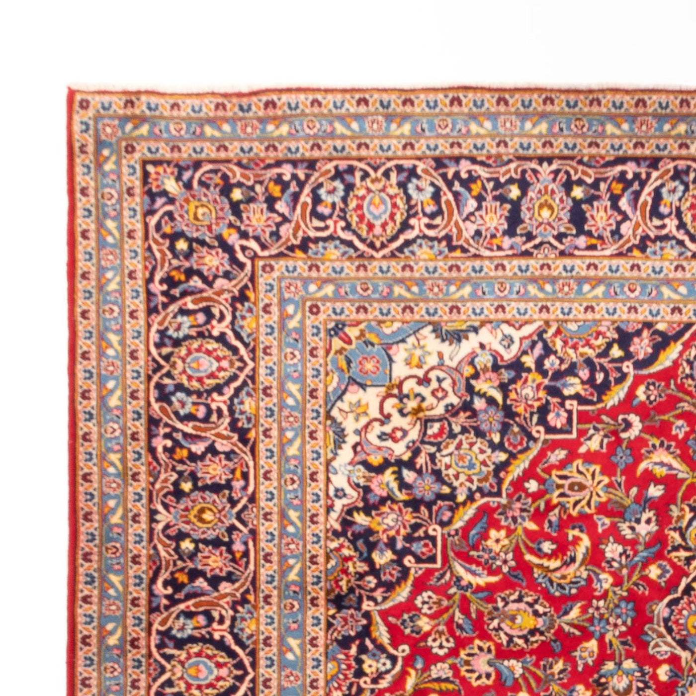 Kashan Tæppe 362x253cm - Persisk tæppe