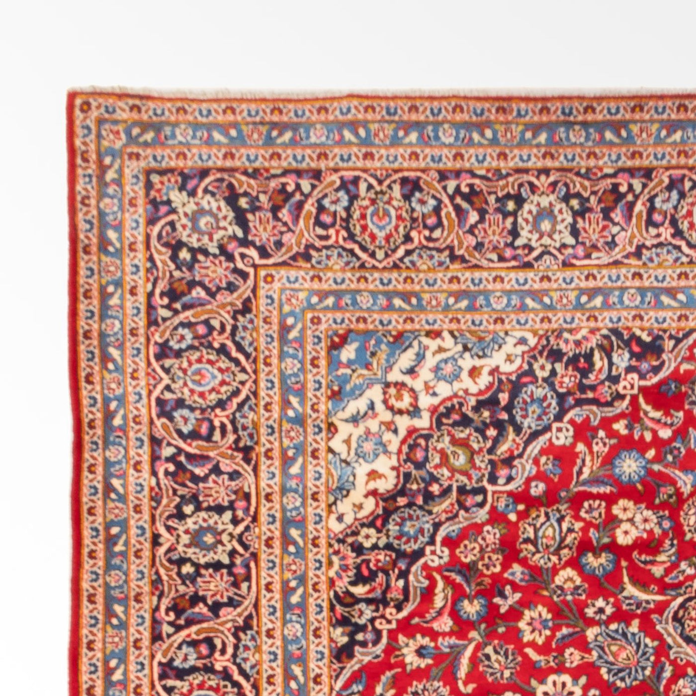 Kashan Tæppe 350x250cm - Persisk tæppe