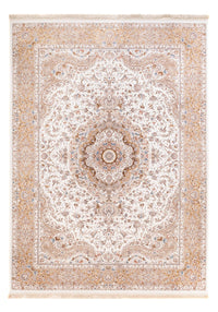 Orientalsk vævet tæppe - 350 x 250 cm - beige